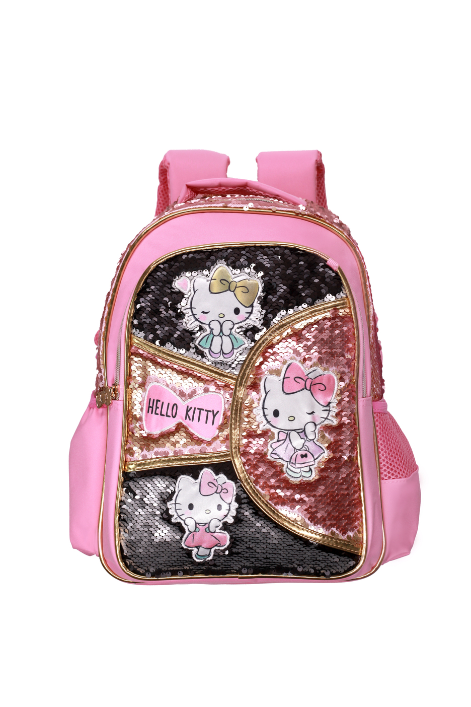 Sanrio hello kitty campus school bag girl zipper large-capacity backpack  cute cartoon handbag travel storage bag - AliExpress